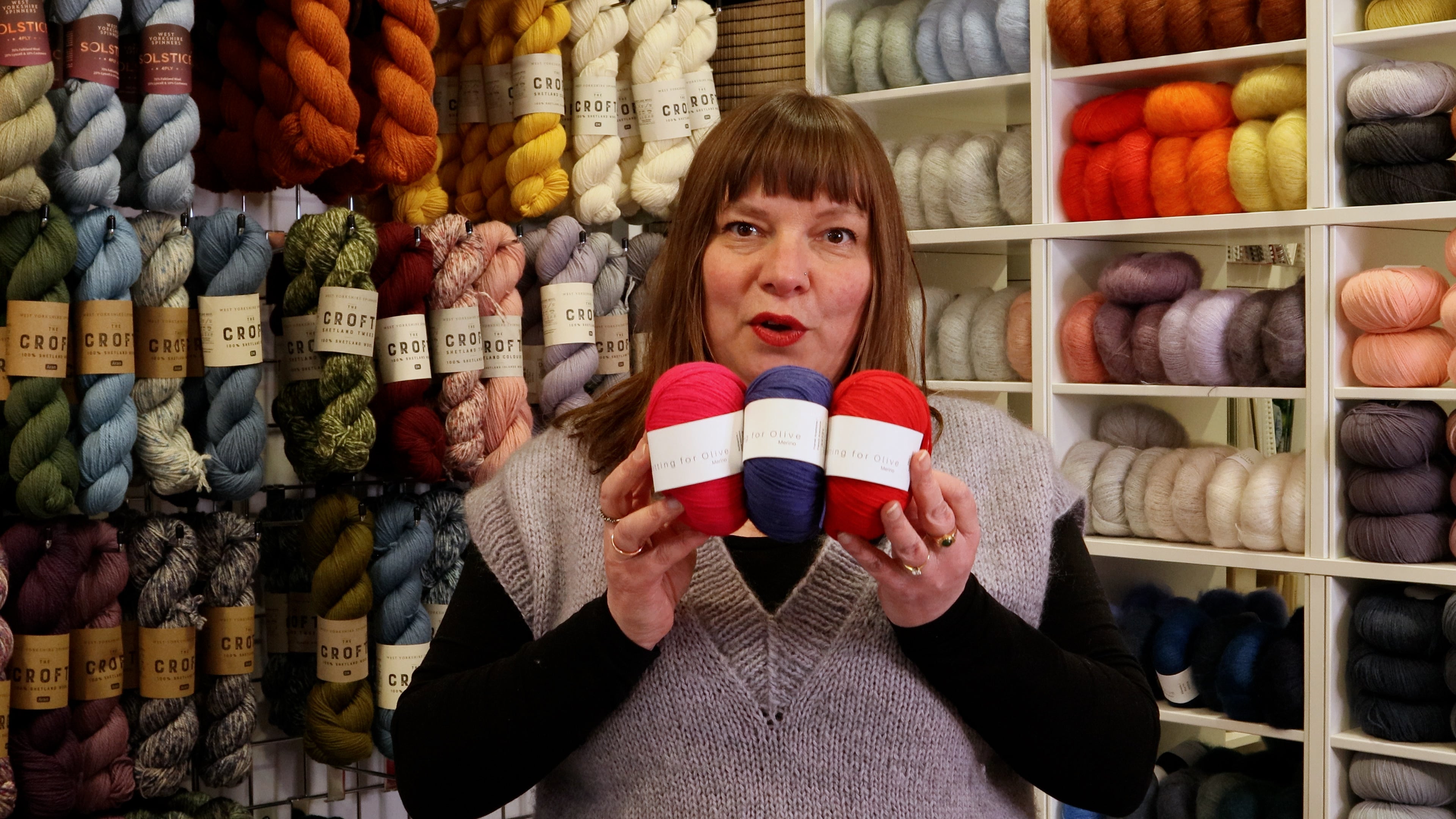 Spring Knitting with KFO Merino