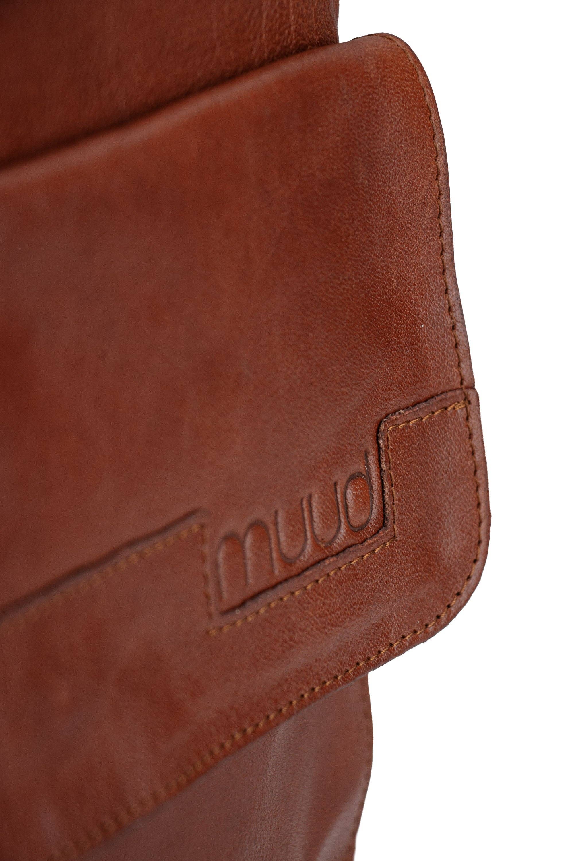 muud Arendal - Leather Knitting Project Bag