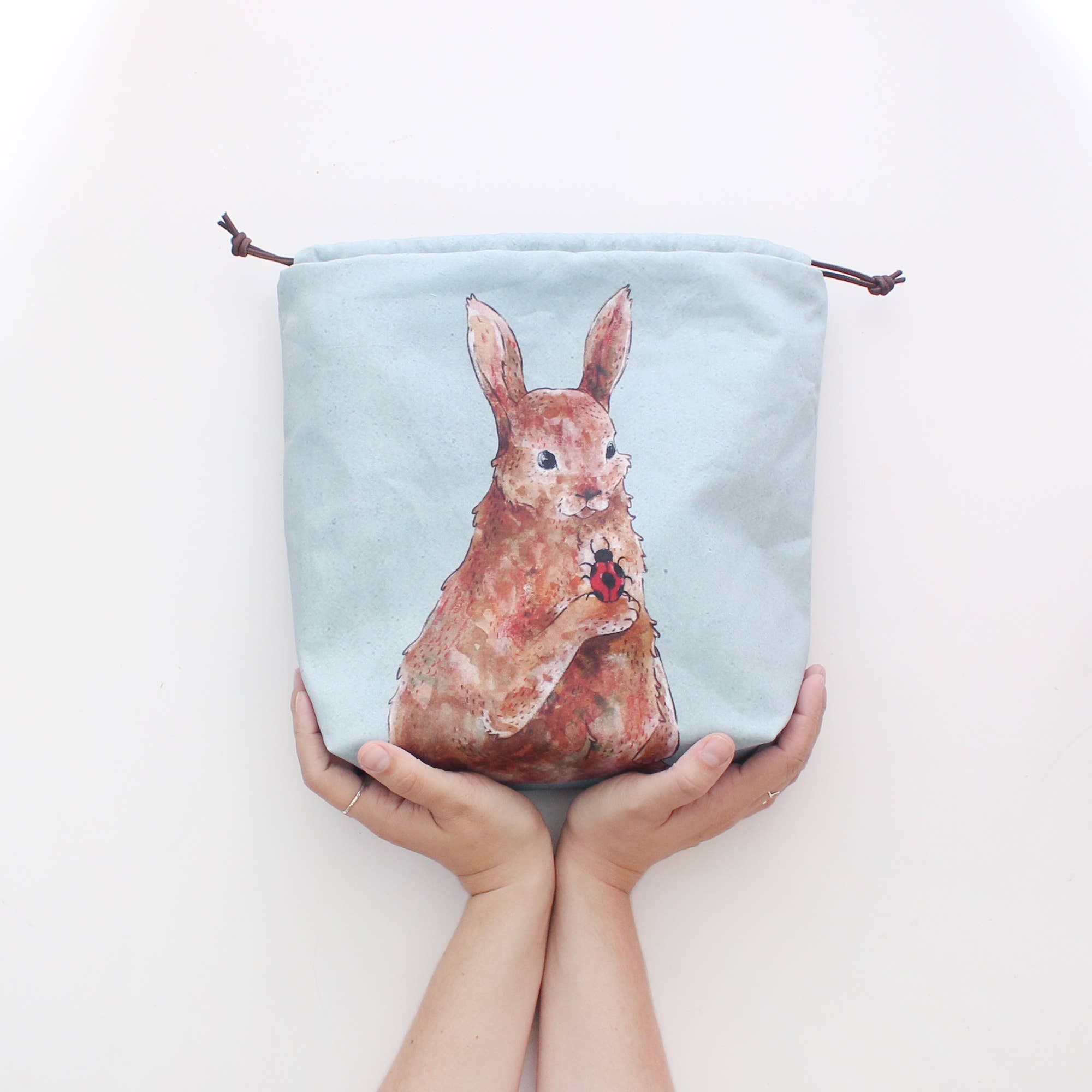 The Blue Rabbit House - Penelope the Rabbit - Project Bag