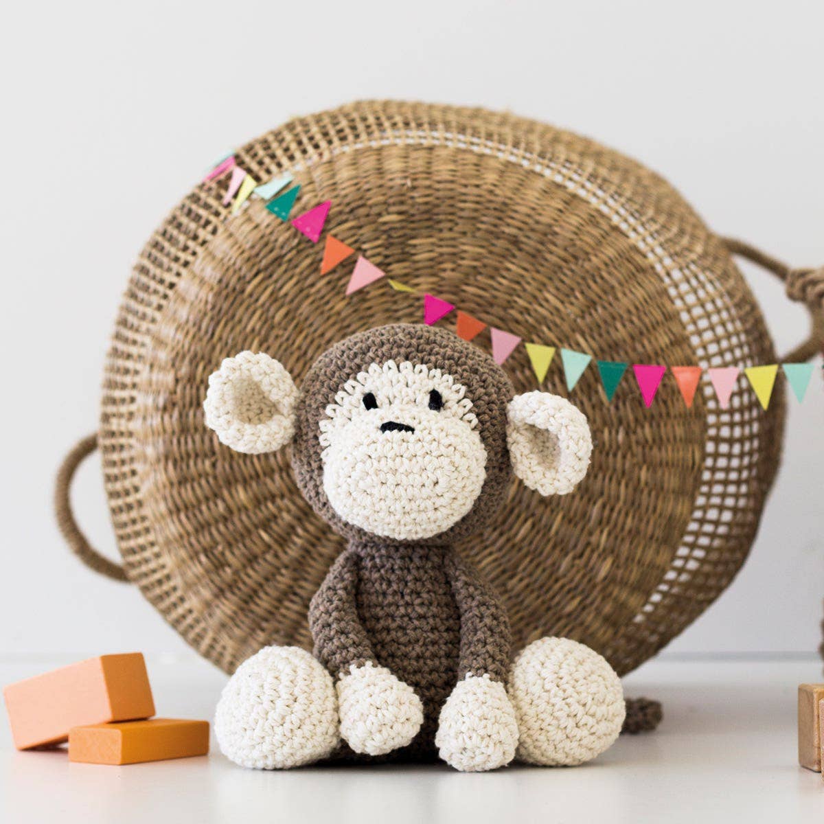 Kit de crochet Hoooked Mace le singe