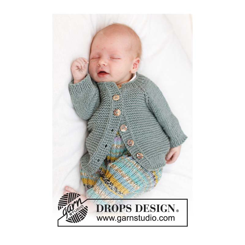 Drops - Dream Plan Cardigan - Knitting Pattern (FREE PDF Download)