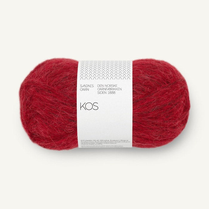 PetiteKnit Sophie Shawl Knitting Kit in Sandnes Garn Kos
