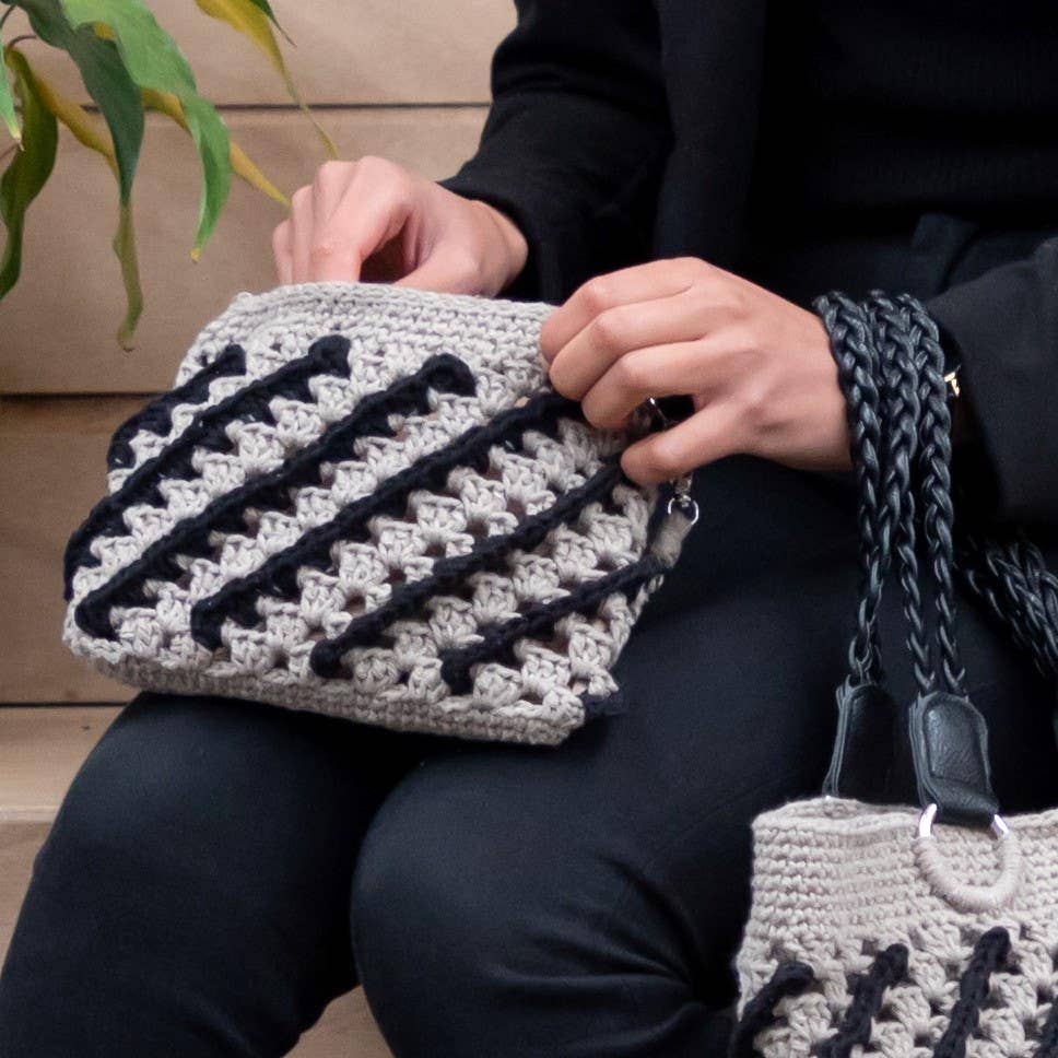 Pochette Hoooked Kuala Lumpur - Kit de crochet