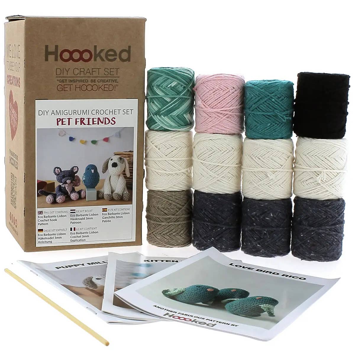Kit de crochet Hoooked Pet Friends
