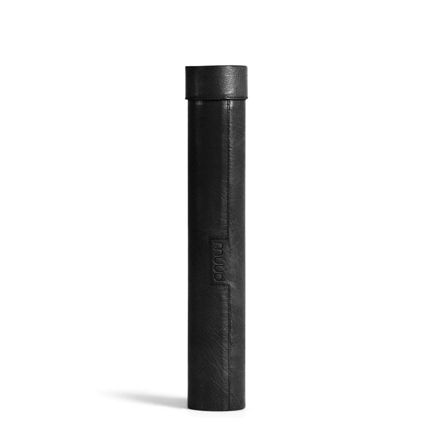 muud Upsala XL - Leather Storage Tube for Straight Knitting Needle