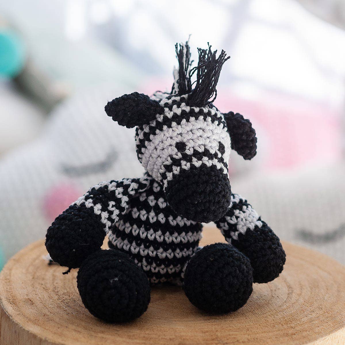 Hoooked - Kit Crochet DIY Zebra Zizi Eco Barbante