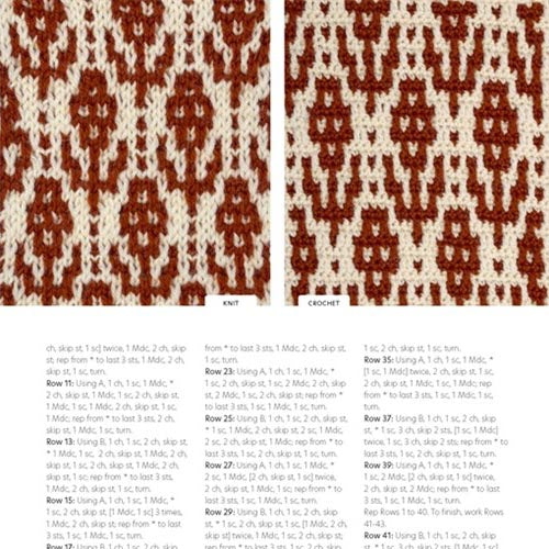 Mosaic Chart Directory for Knitting and Crochet