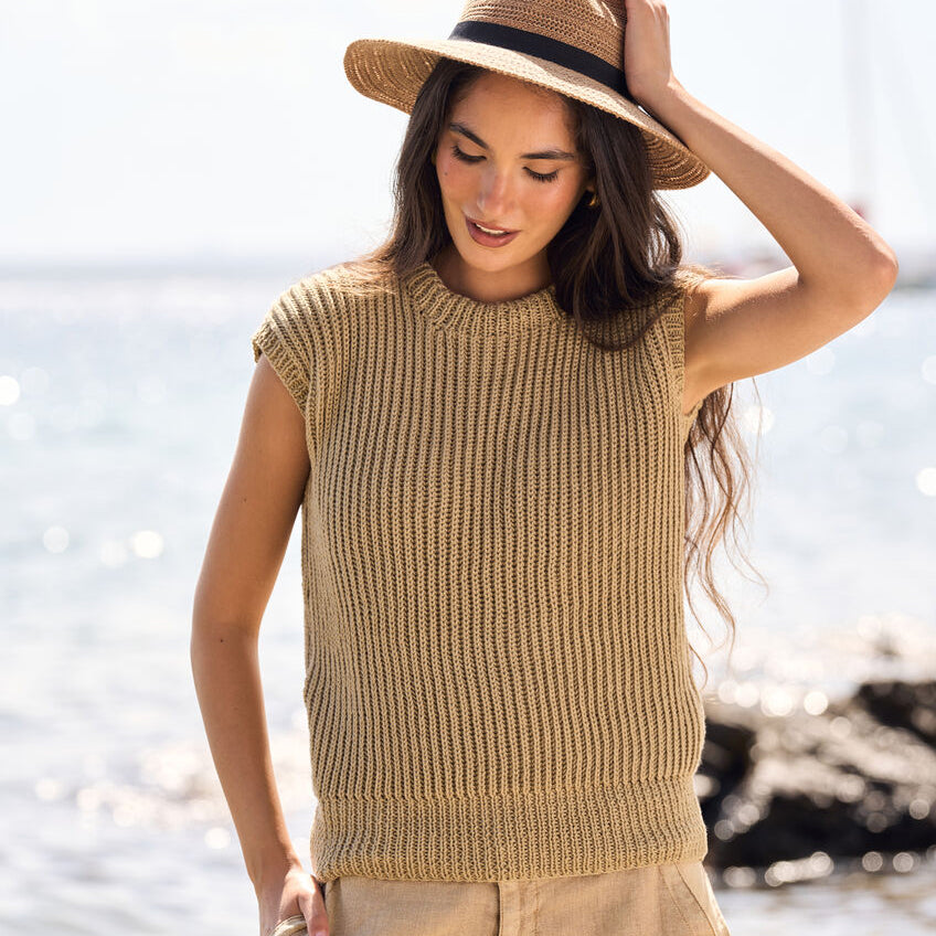 Mode at Rowan Afterglow Top - Knitting Pattern