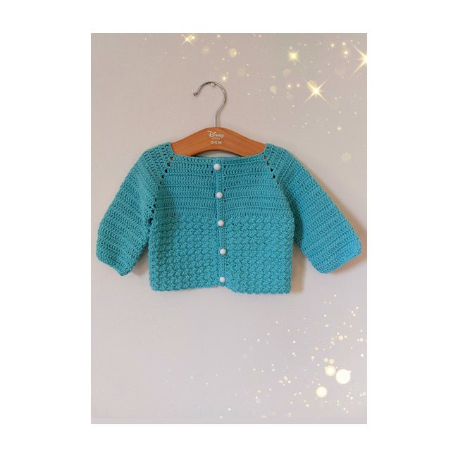 Baby Cardigan - Crochet Pattern (FREE PDF download)
