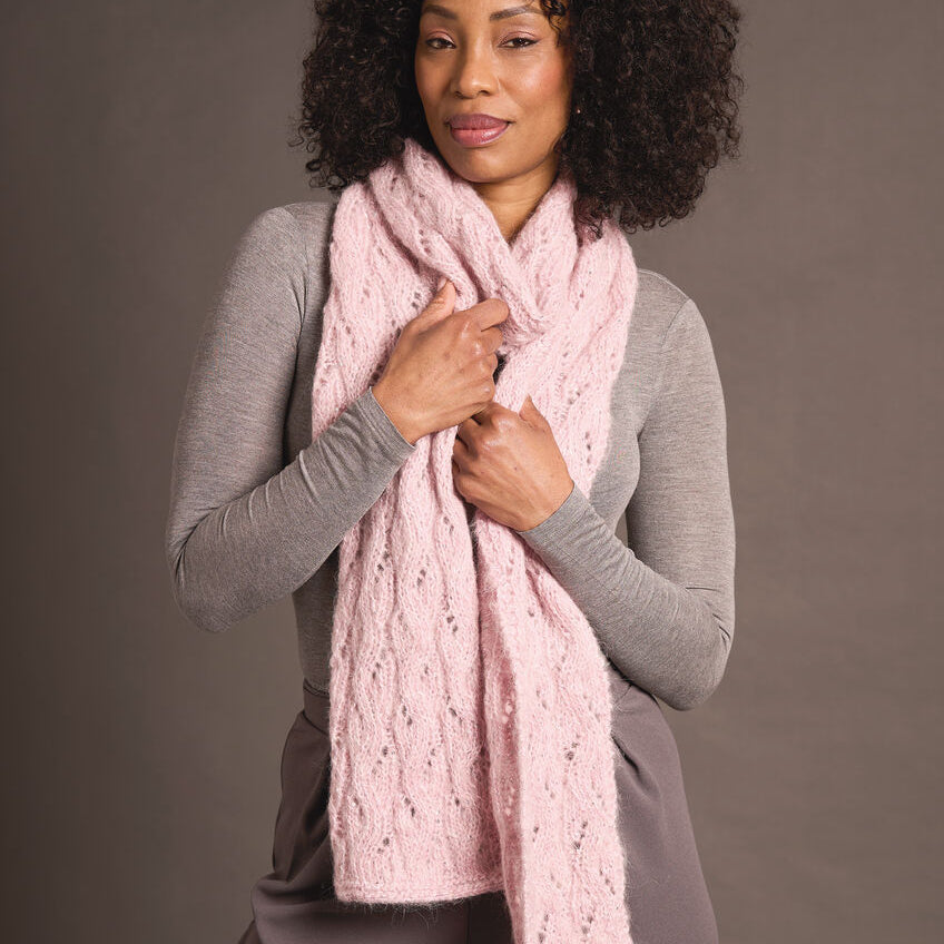 Bardot Scarf - Knitting Pattern