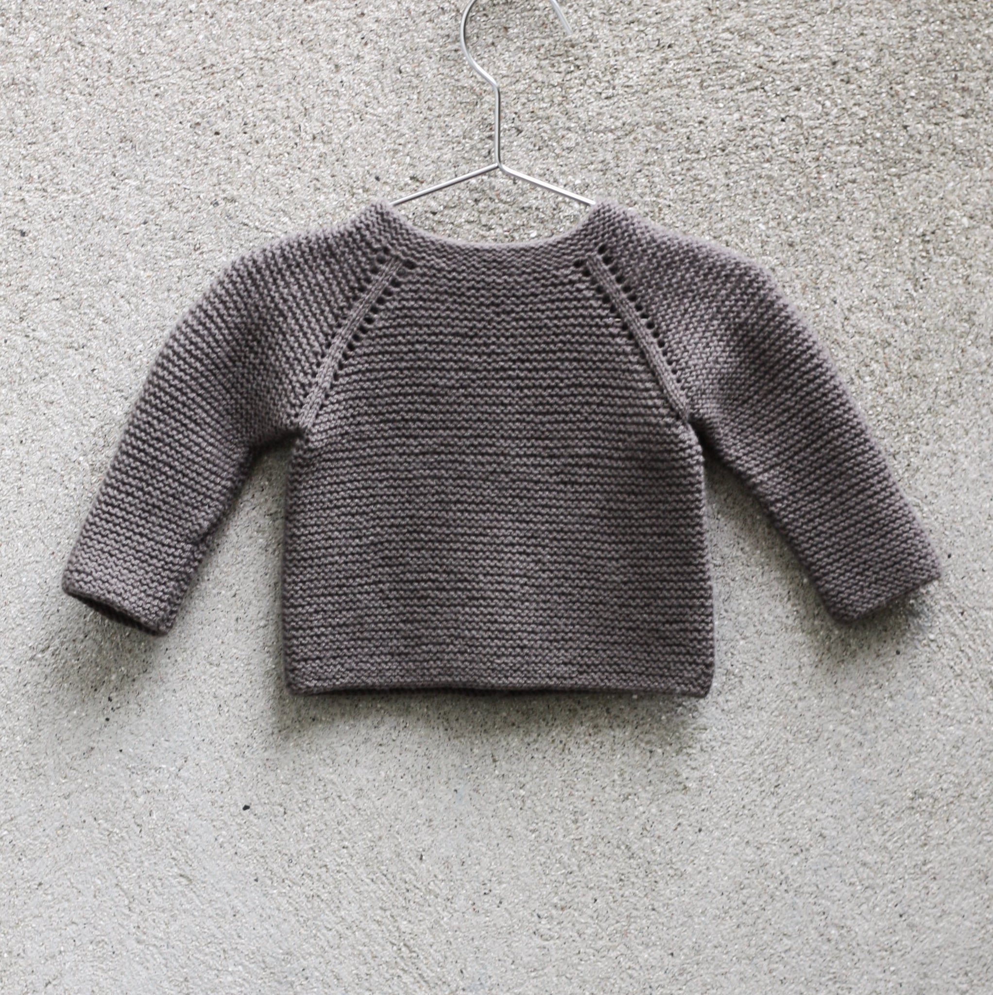 Knitting for Olive - Garter Cardigan Baby - Knitting Kit