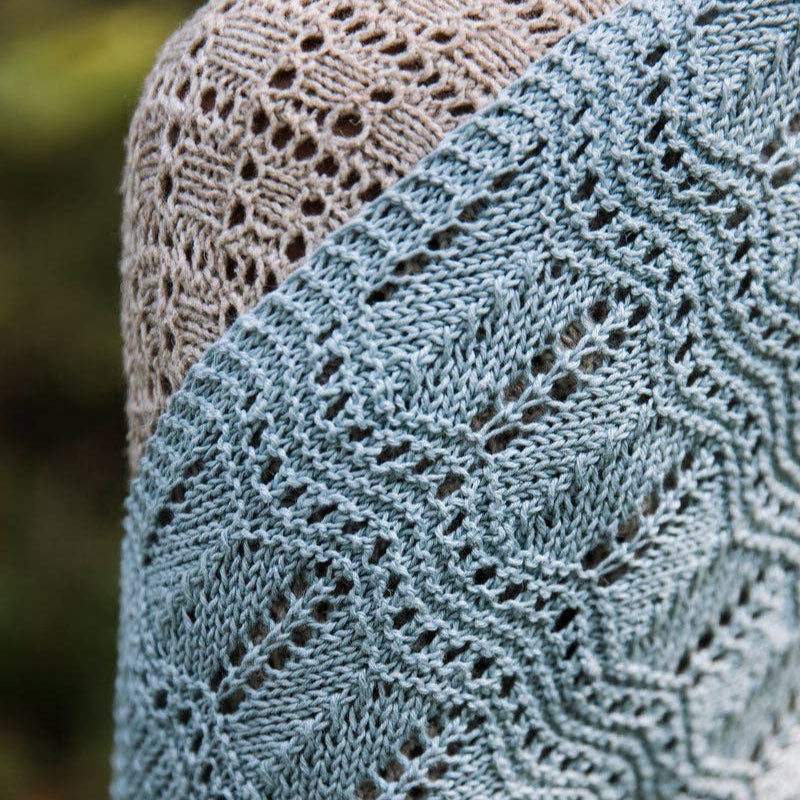 bleuet shawl