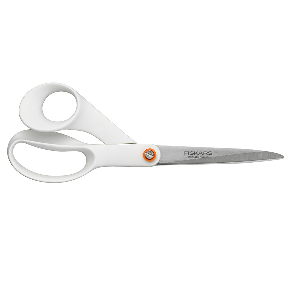 Fiskars - Ciseaux universels 21 cm Blanc