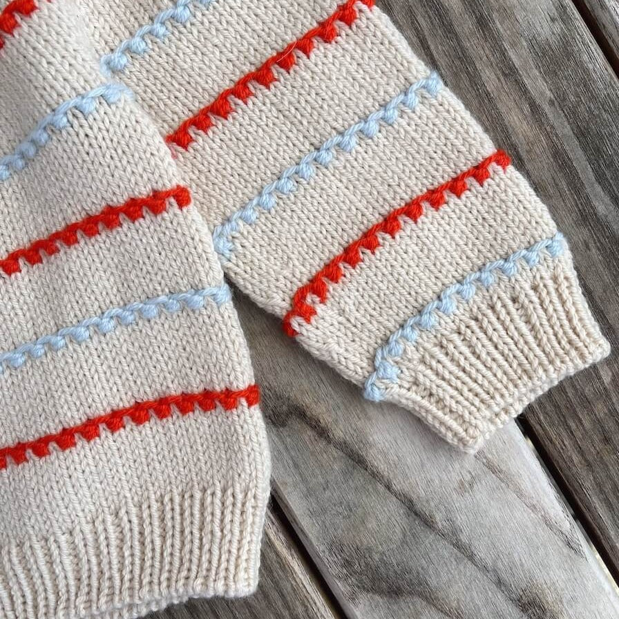 PetiteKnit Festival Sweater - Knitting Pattern