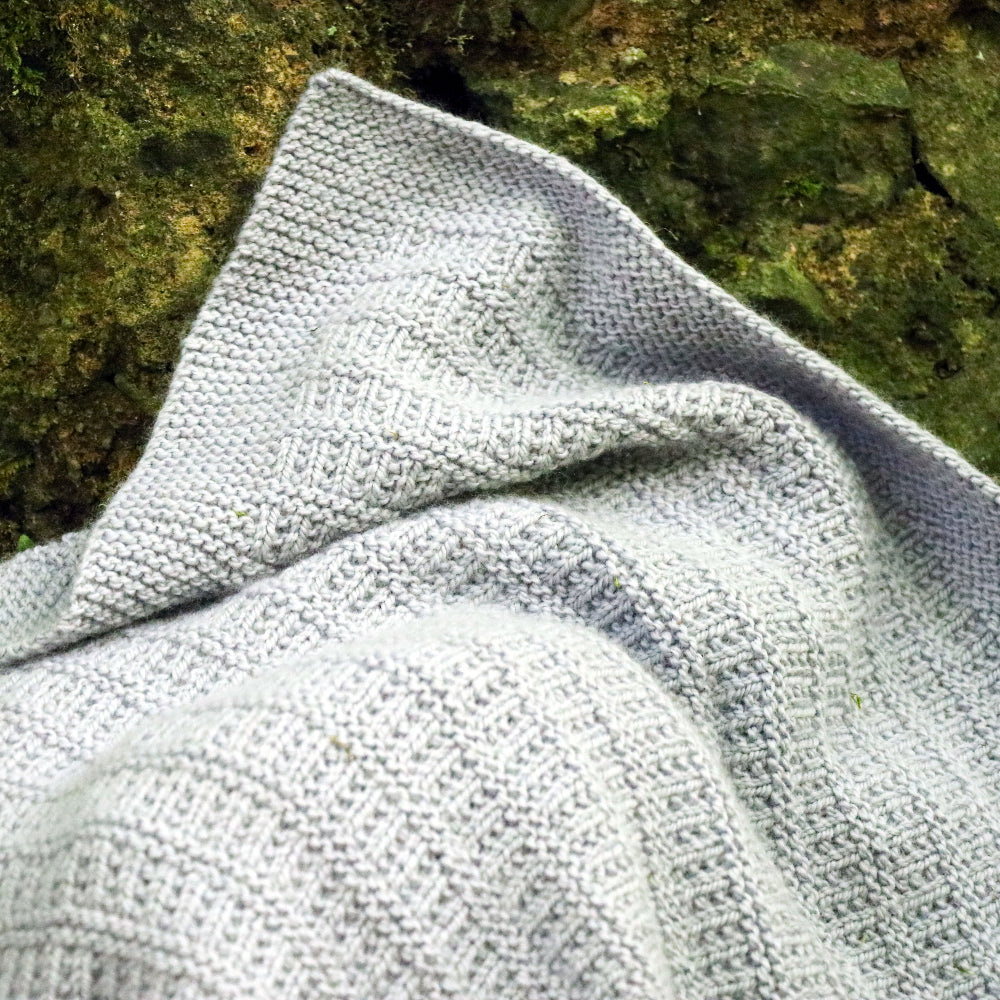 Cassilis Baby Blanket - Beginner Knitting Pattern