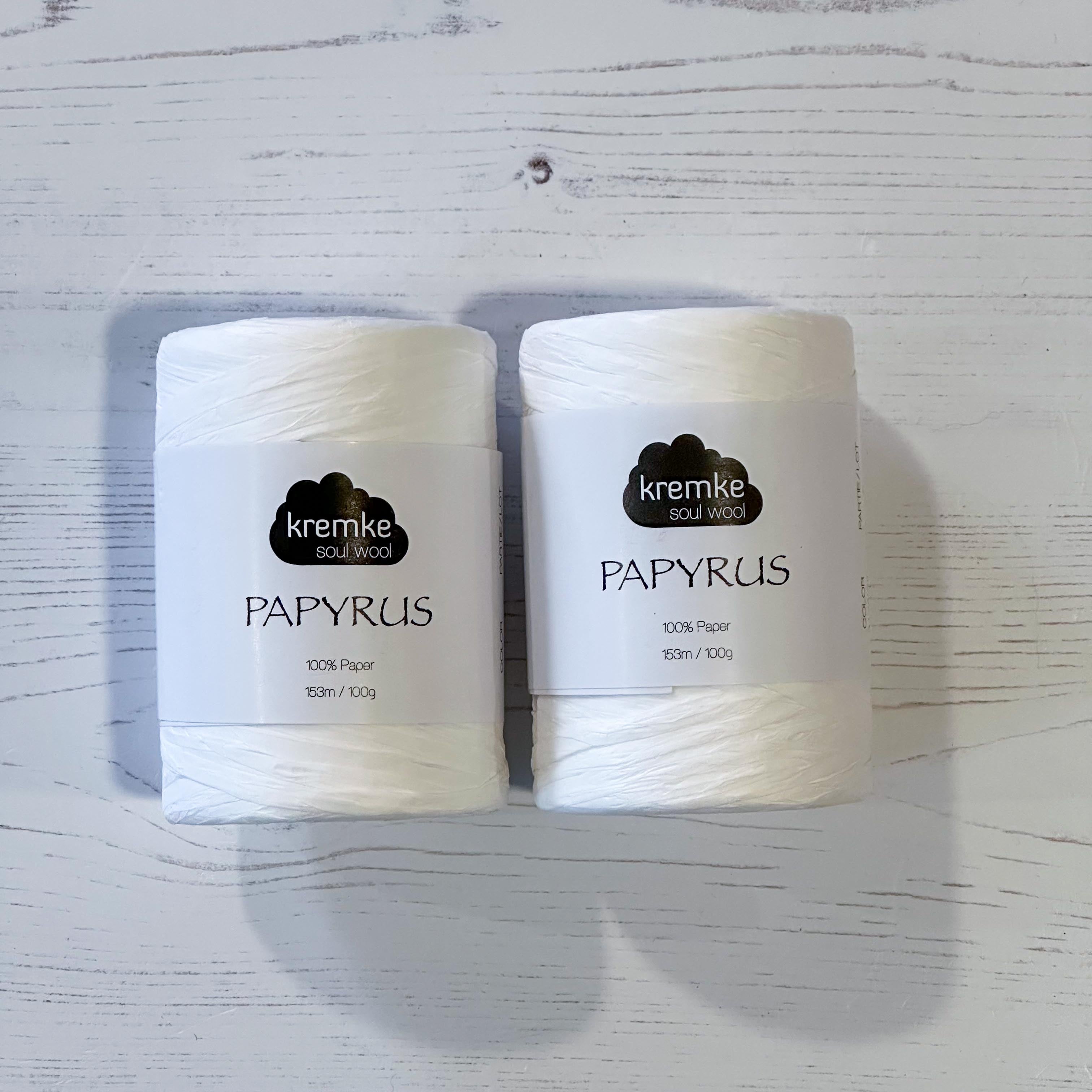 Kremke Soul Wool - 2 x 100g Papyrus - Clearance bundles