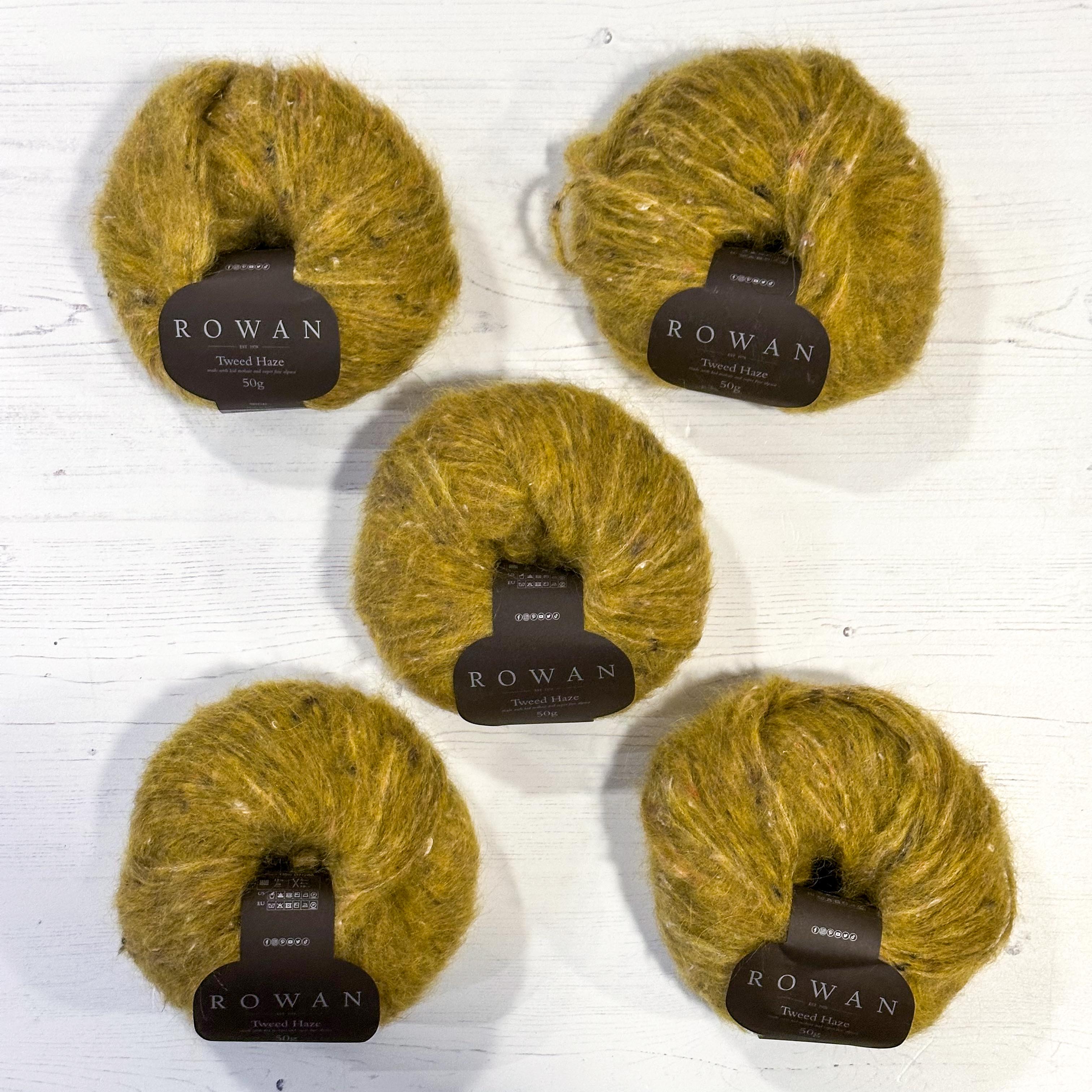 Rowan Tweed Haze - 5 x 50g Setting Sun - Clearance Bundle