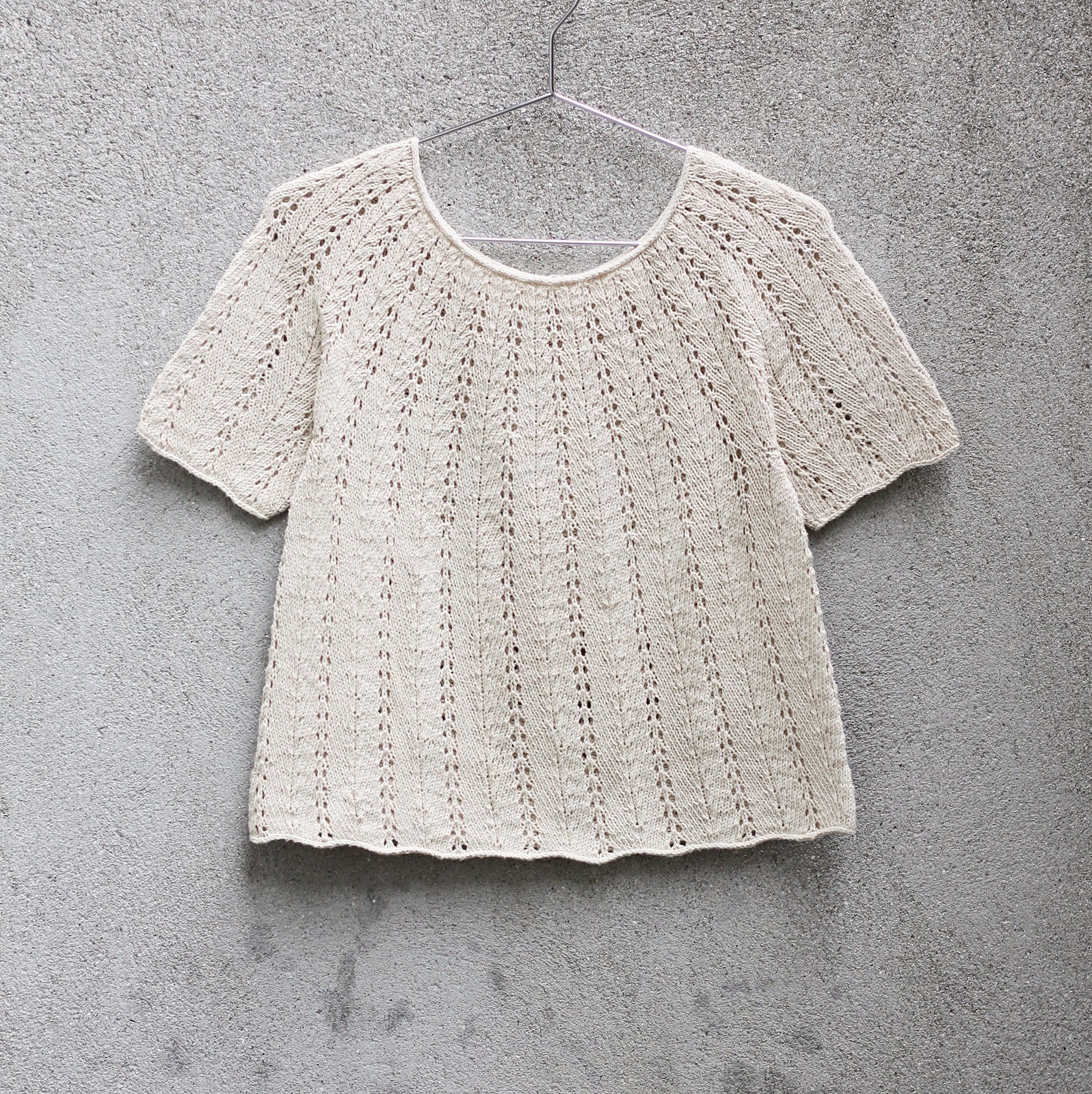 Knitting for Olive - Fern Tee - Knitting Kit in Merino