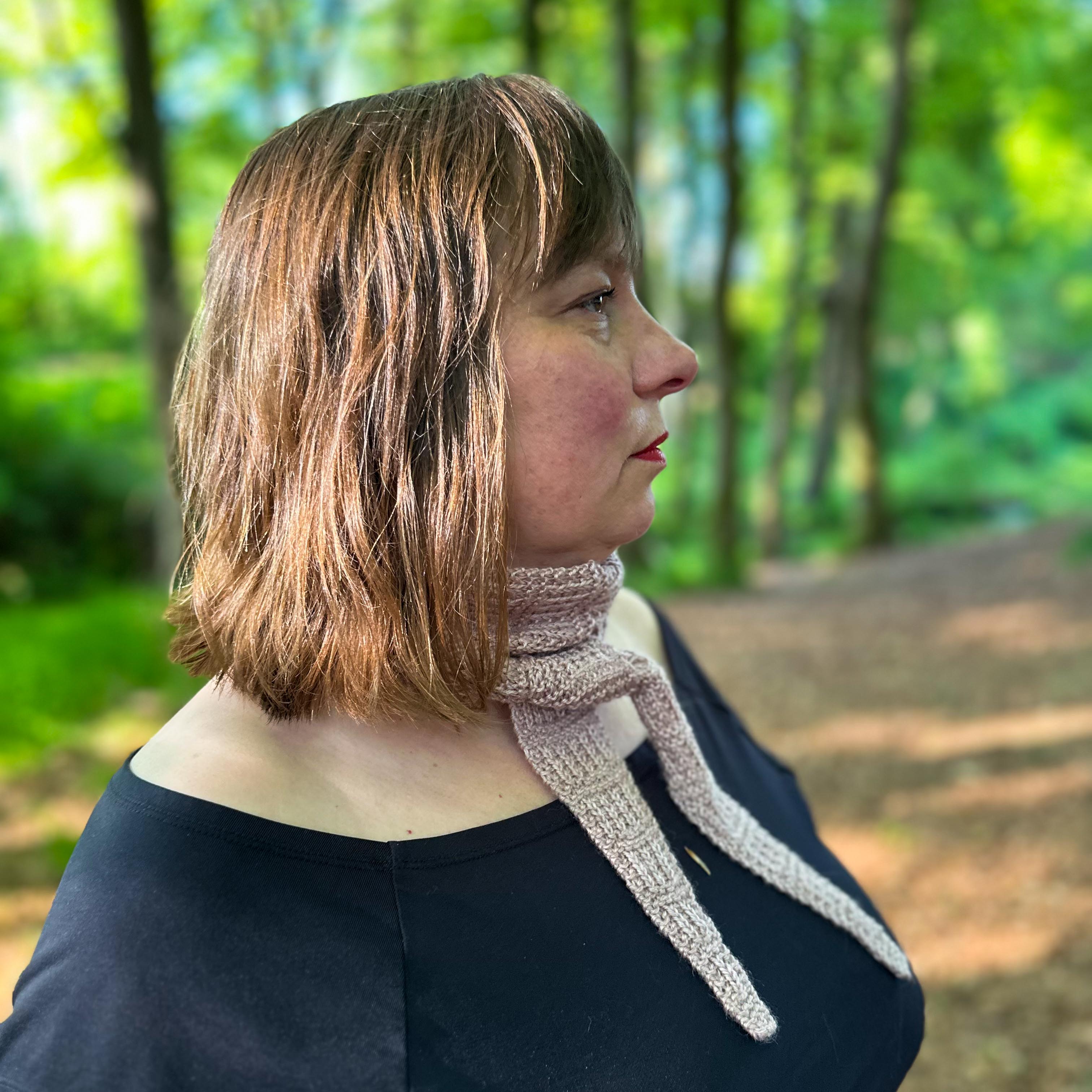Fine Lines Scarf - Beginner Knitting Kit