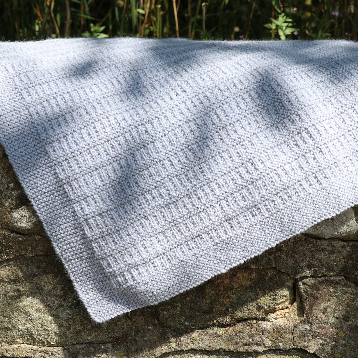 Cassillis Baby Blanket - Beginner Knitting Pattern
