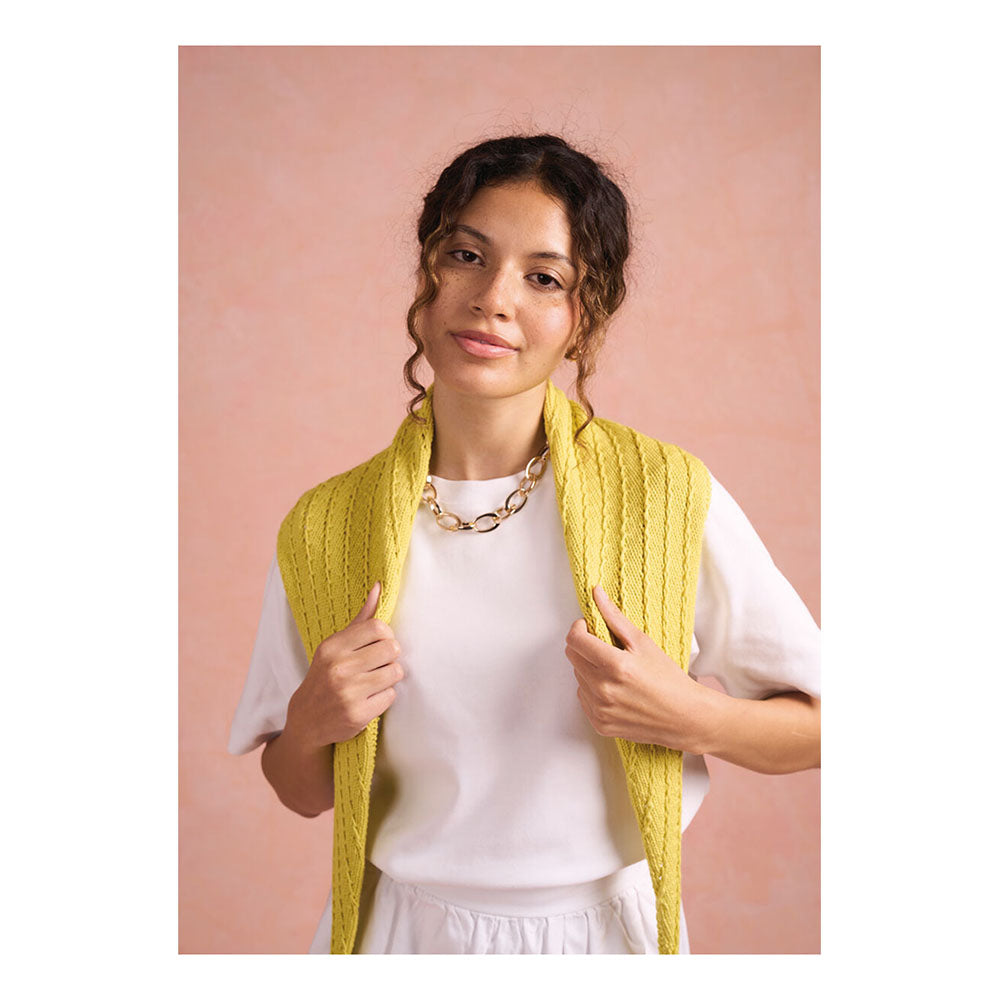 Isometric Mini Shawl - Knitting Kit