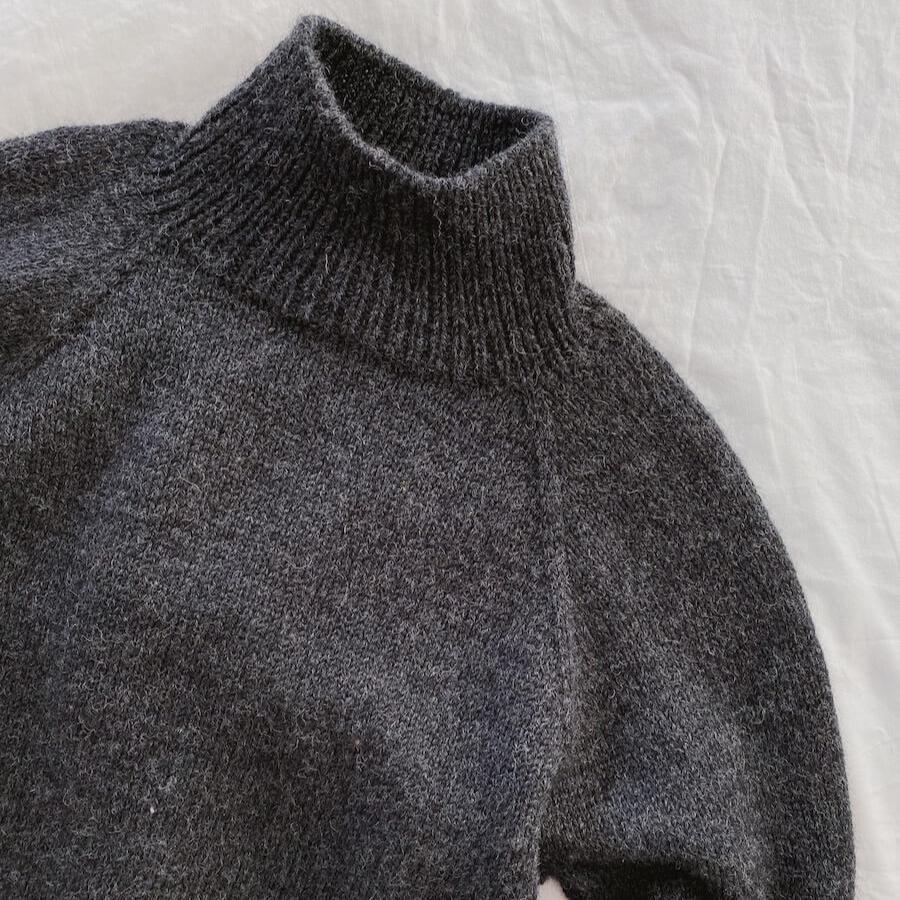 PetiteKnit Louvre Sweater Knitting Kit in WYS Wool Revival