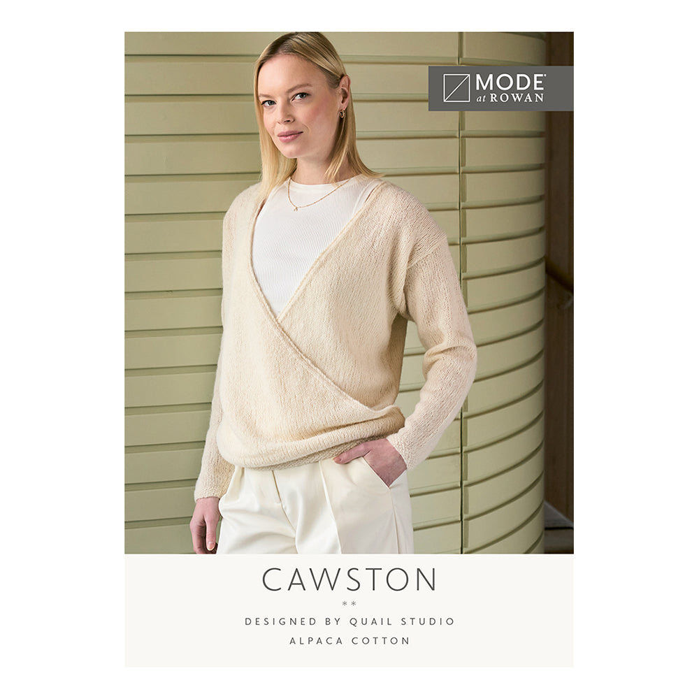 Mode at Rowan Cawston Wrap Cardigan - Knitting Pattern (PDF Download)