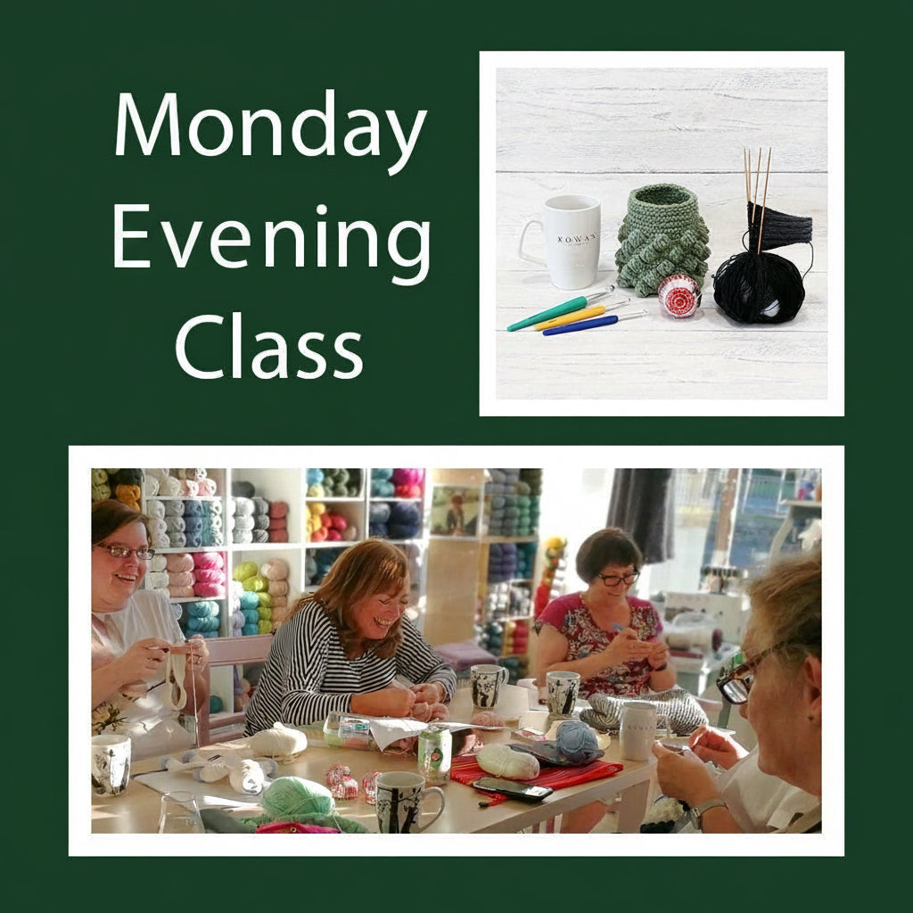 Monday Evening - Knitting & Crochet Class - 4 Week Block - Jan 2026