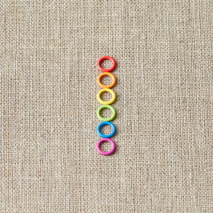 Cocoknits Colourful Ring Stitch Markers