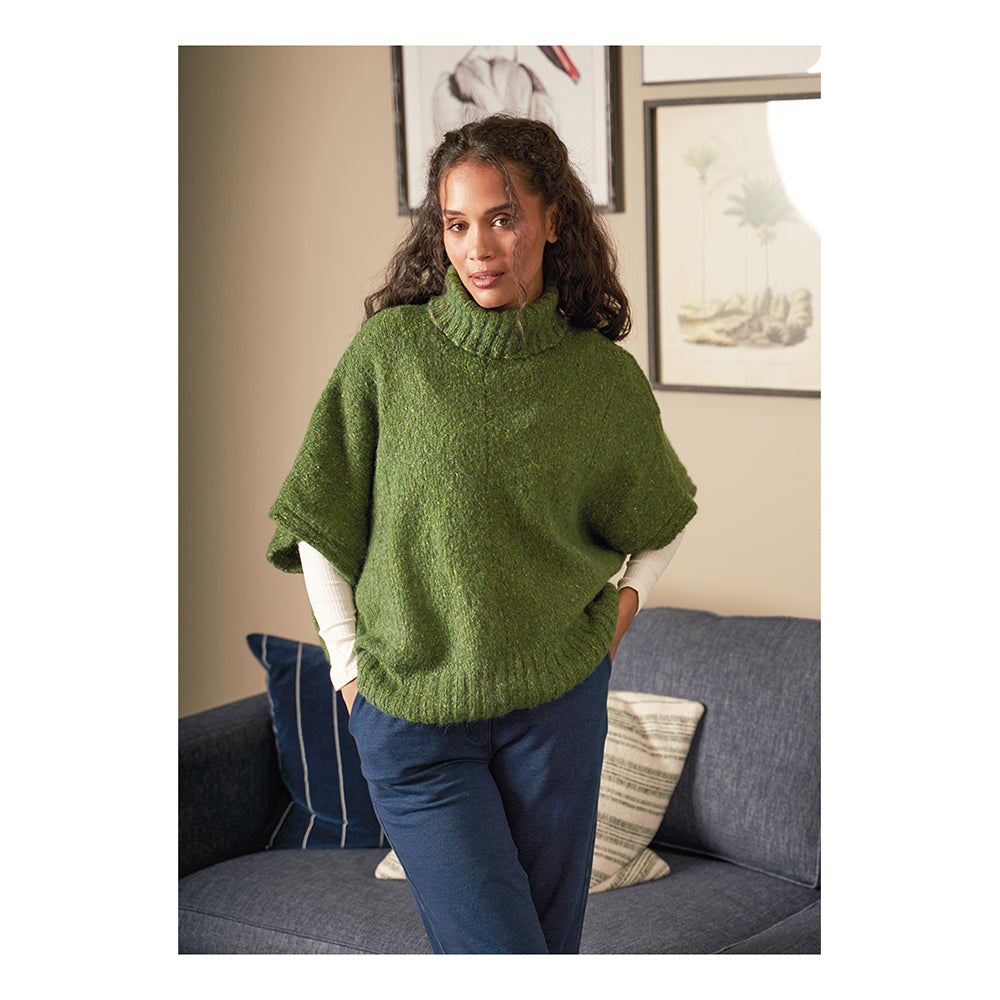 Sarsnet Poncho - Knitting Kit