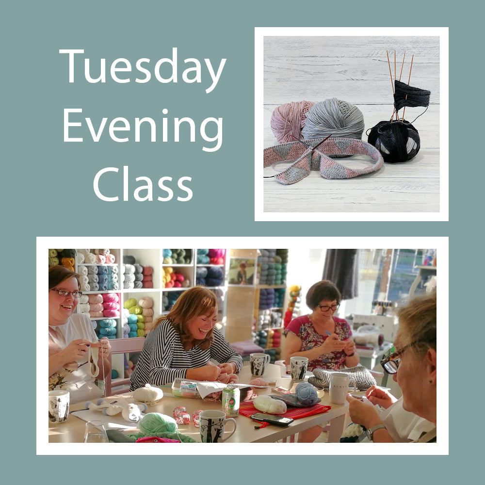 Tuesday Evening - Knitting & Crochet Class - 4 Week Block - May/June