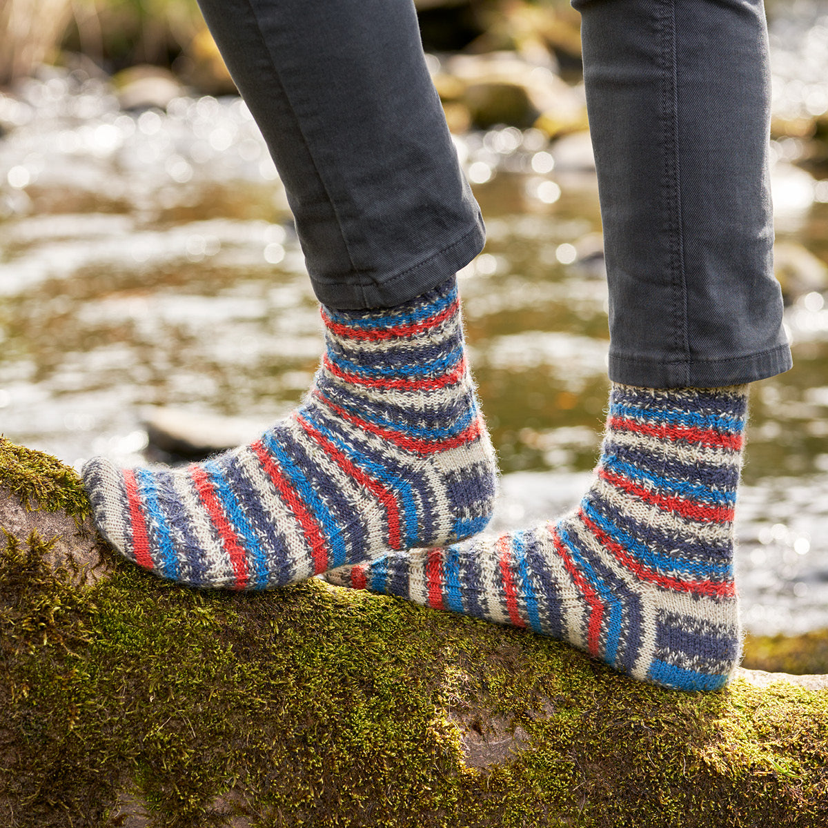 WYS Along The River Bank Sock Pattern Book
