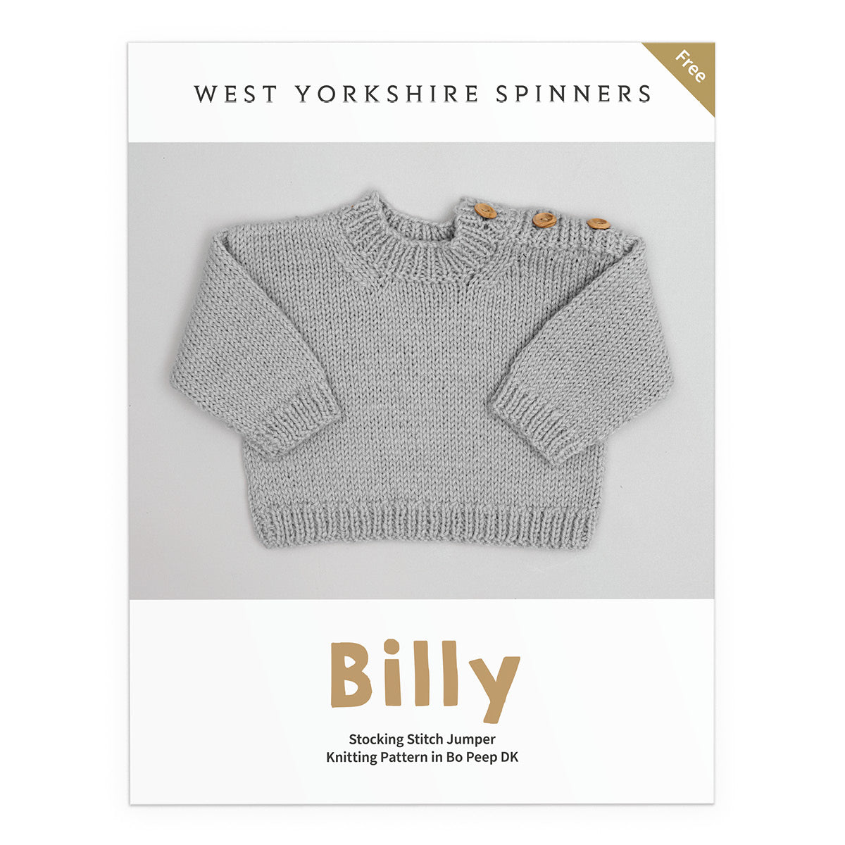 Billy Baby Sweater - Knitting Kit