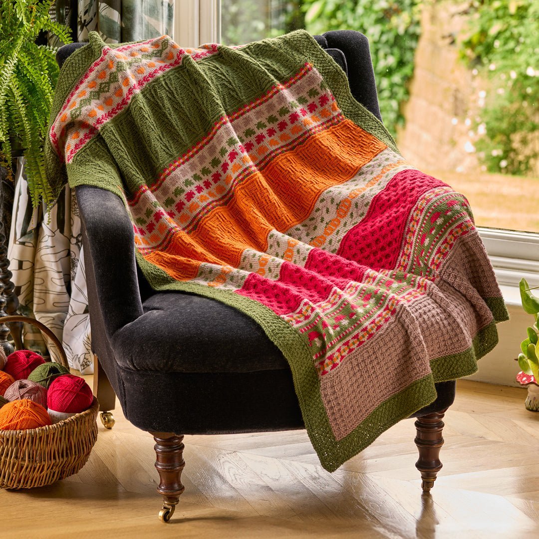 Forager Blanket - Knitting Pattern (FREE PDF download)