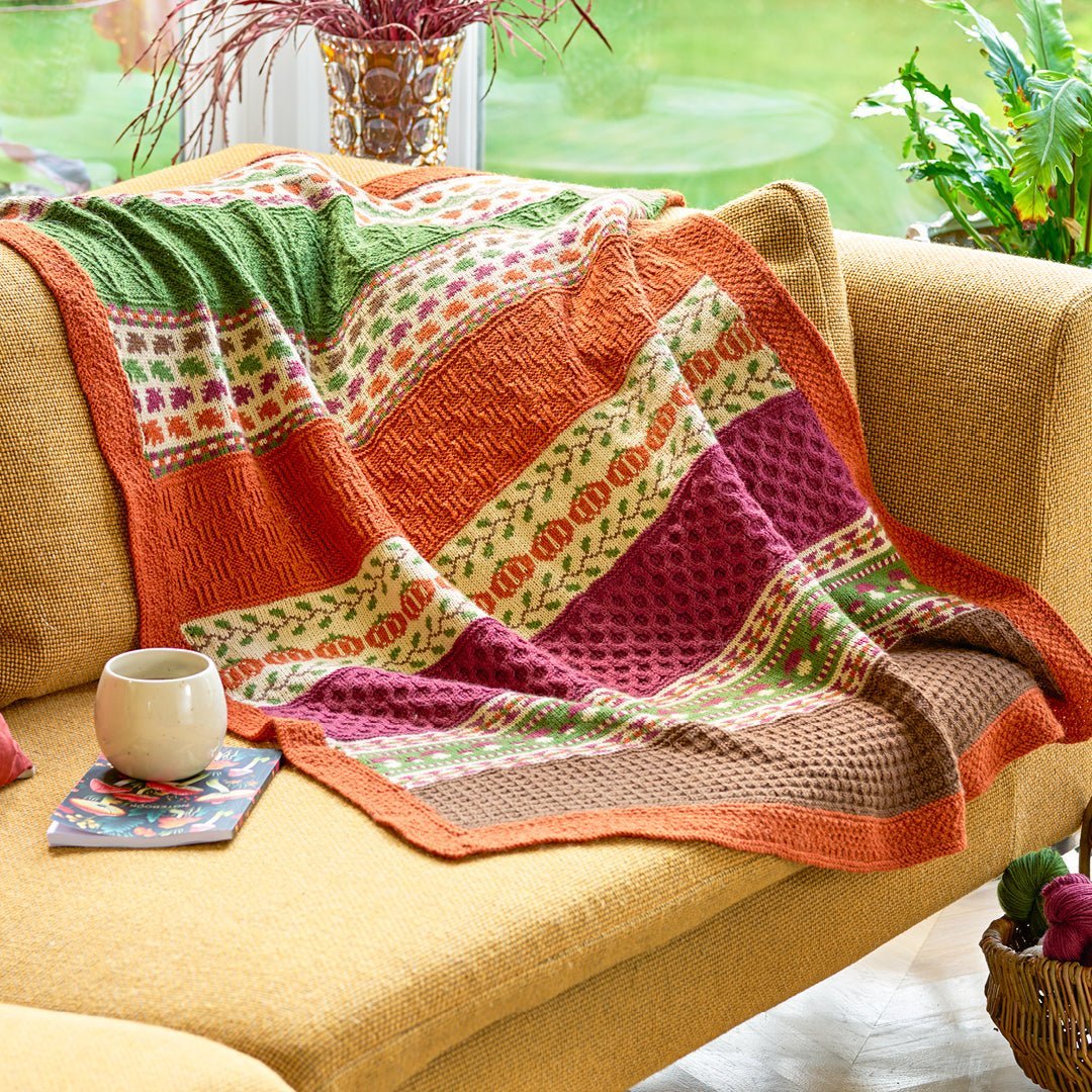 Forager Blanket - Knitting Pattern (FREE PDF download)