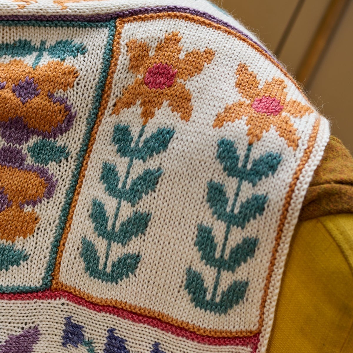 Springtime Blanket - Knitting Pattern (FREE PDF Download)