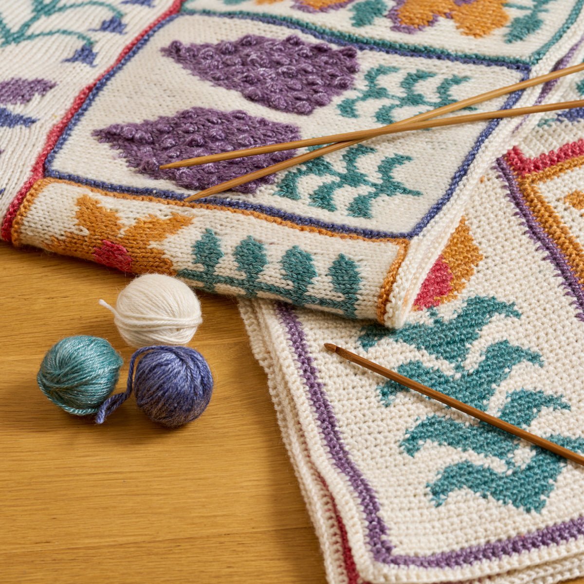 Springtime Blanket Crochet Along Part 2 - Hyacinths and Bluebells - Crochet Pattern (FREE PDF Download)
