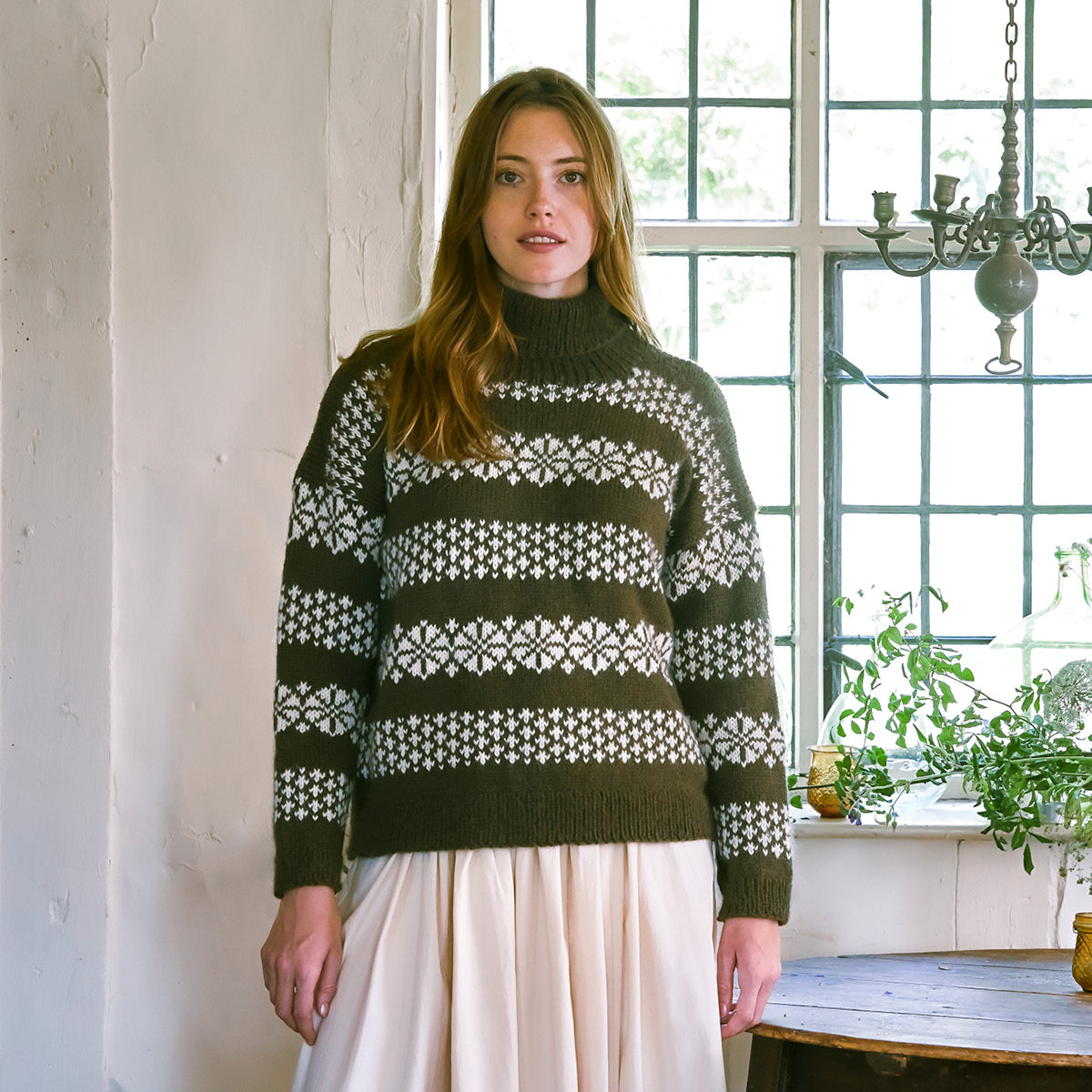 Pull Cassandra WYS - Kit de tricot