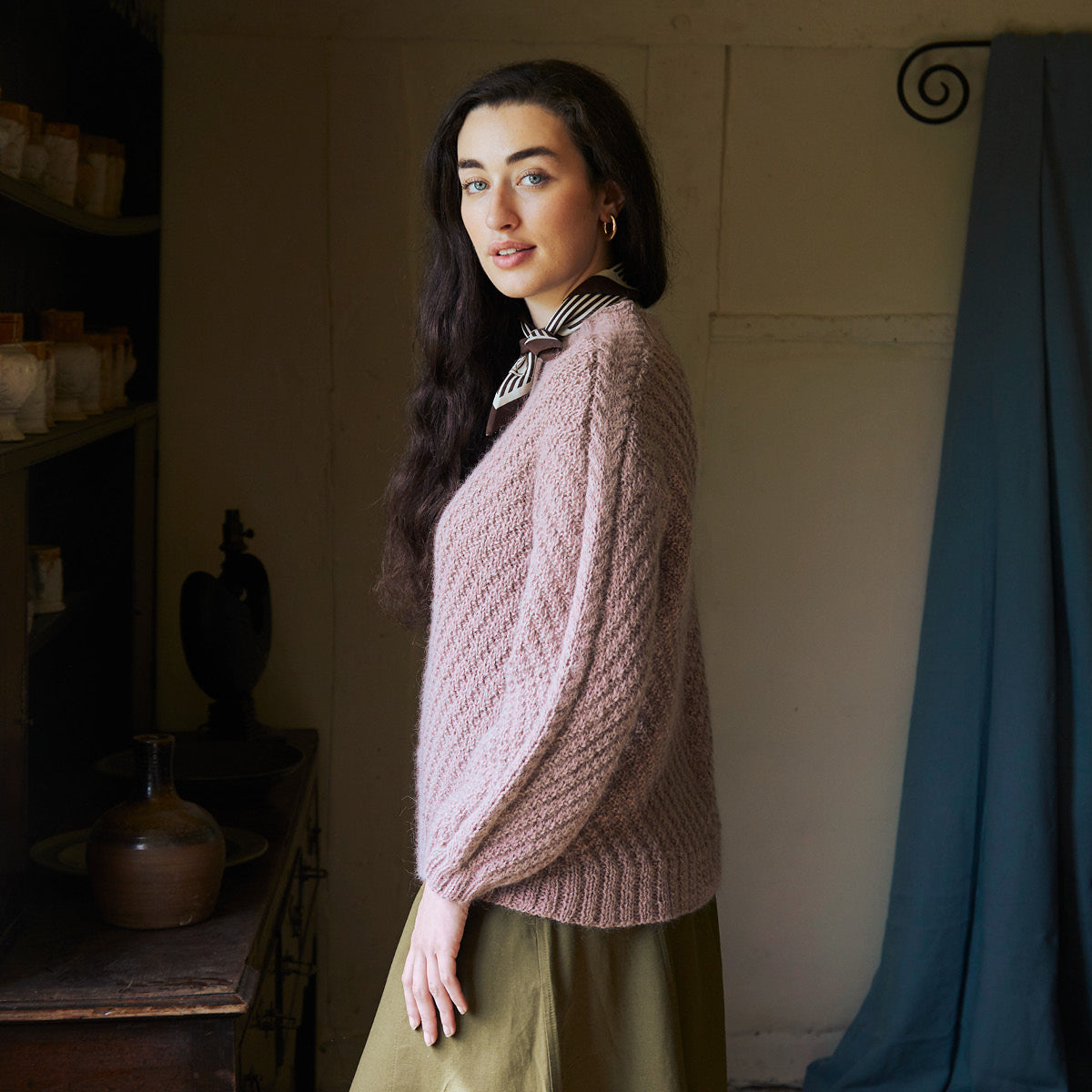 Pull Guenièvre WYS - Kit de tricot