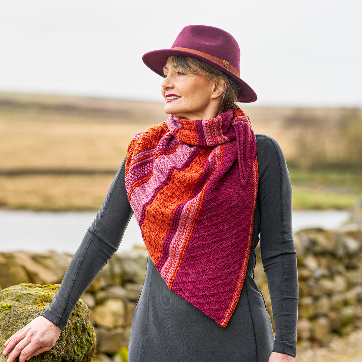 WYS Astrid Shawl - Knitting Pattern