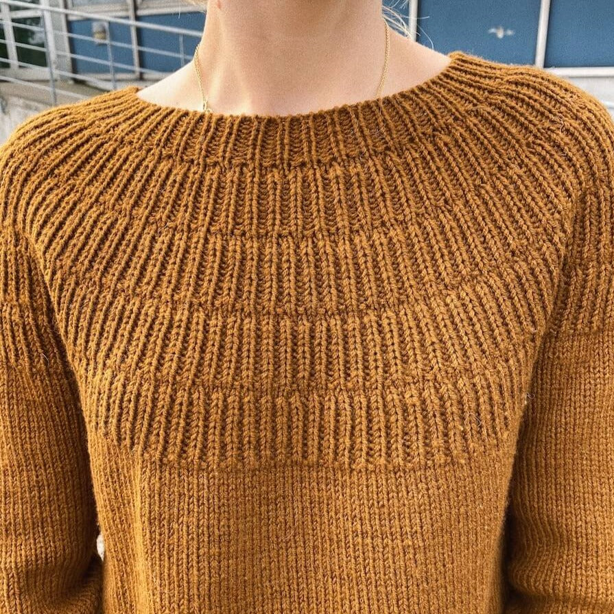 PetiteKnit Anker's Sweater My Size - Knitting Kit in Sandnes Garn Peer Gynt