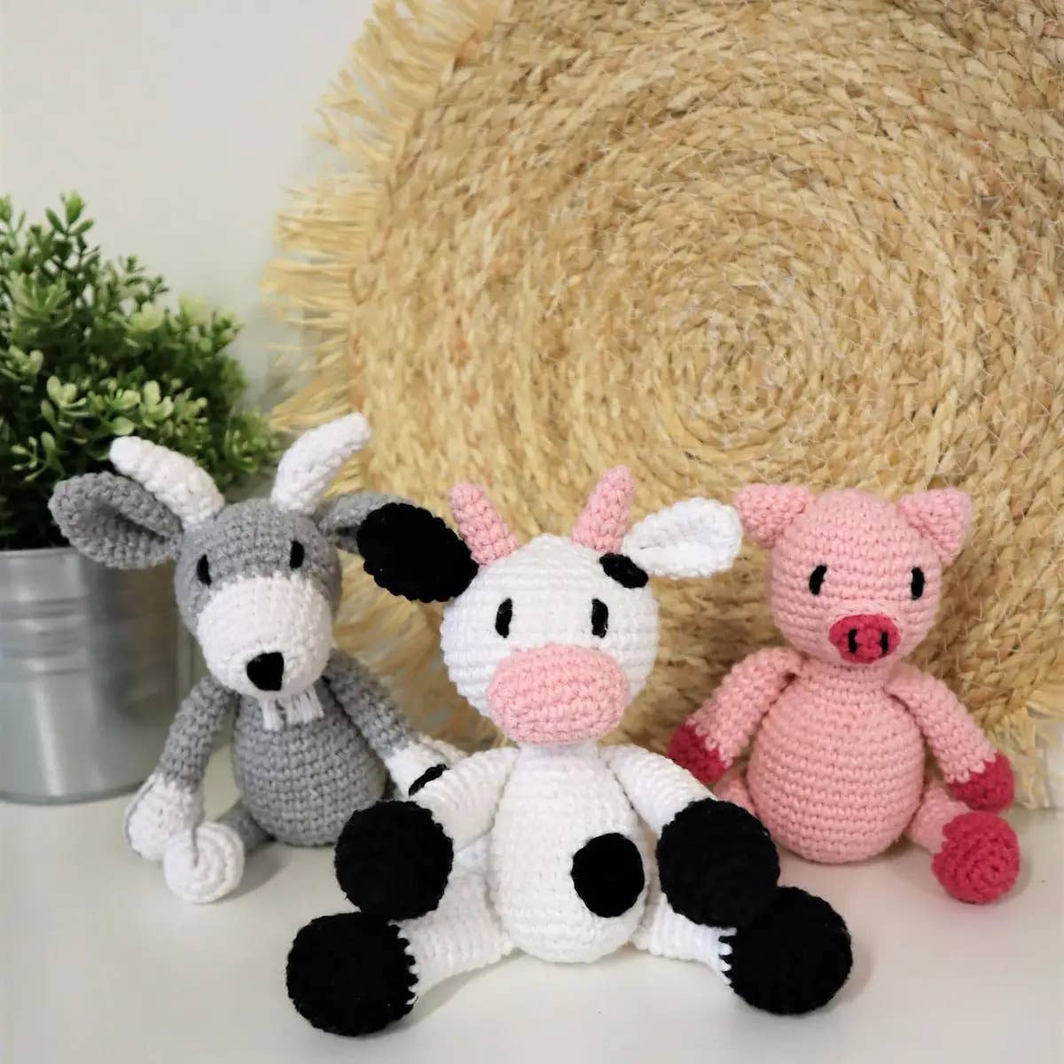 Hoooked - Amis de la ferme - Kit de crochet