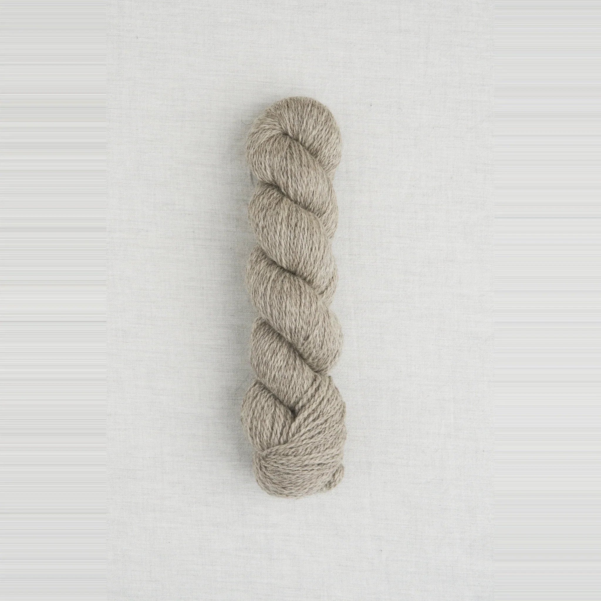 Bramble & Fleece Origin 002, undyed Bluefaced Leicester and Masham DK yarn