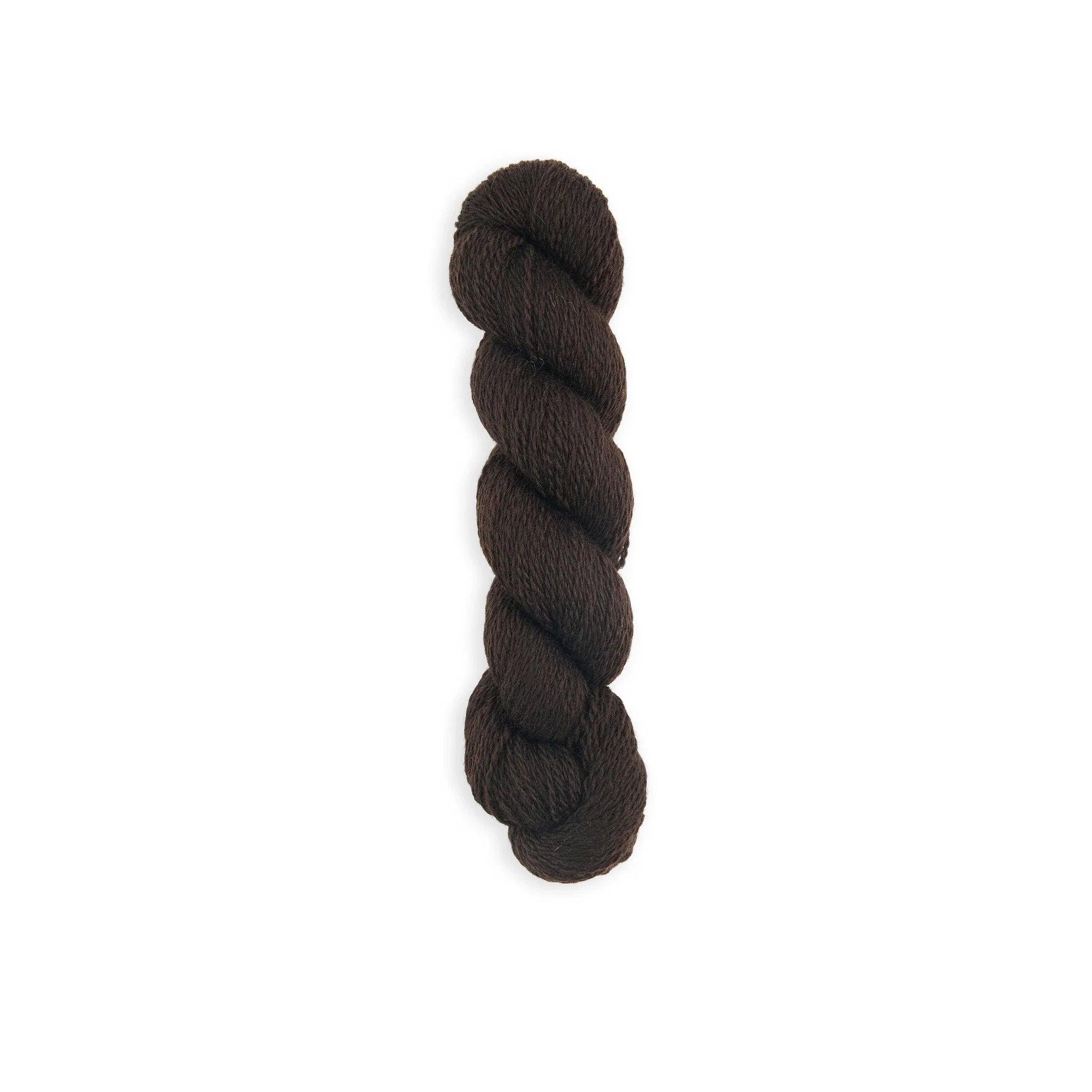 Bramble & Fleece Wooltrace 4 Ply British wool yarn in shade Espresso 252