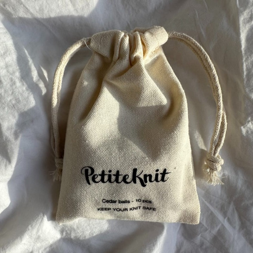 Boules de cèdre PetiteKnit (paquet de 10)