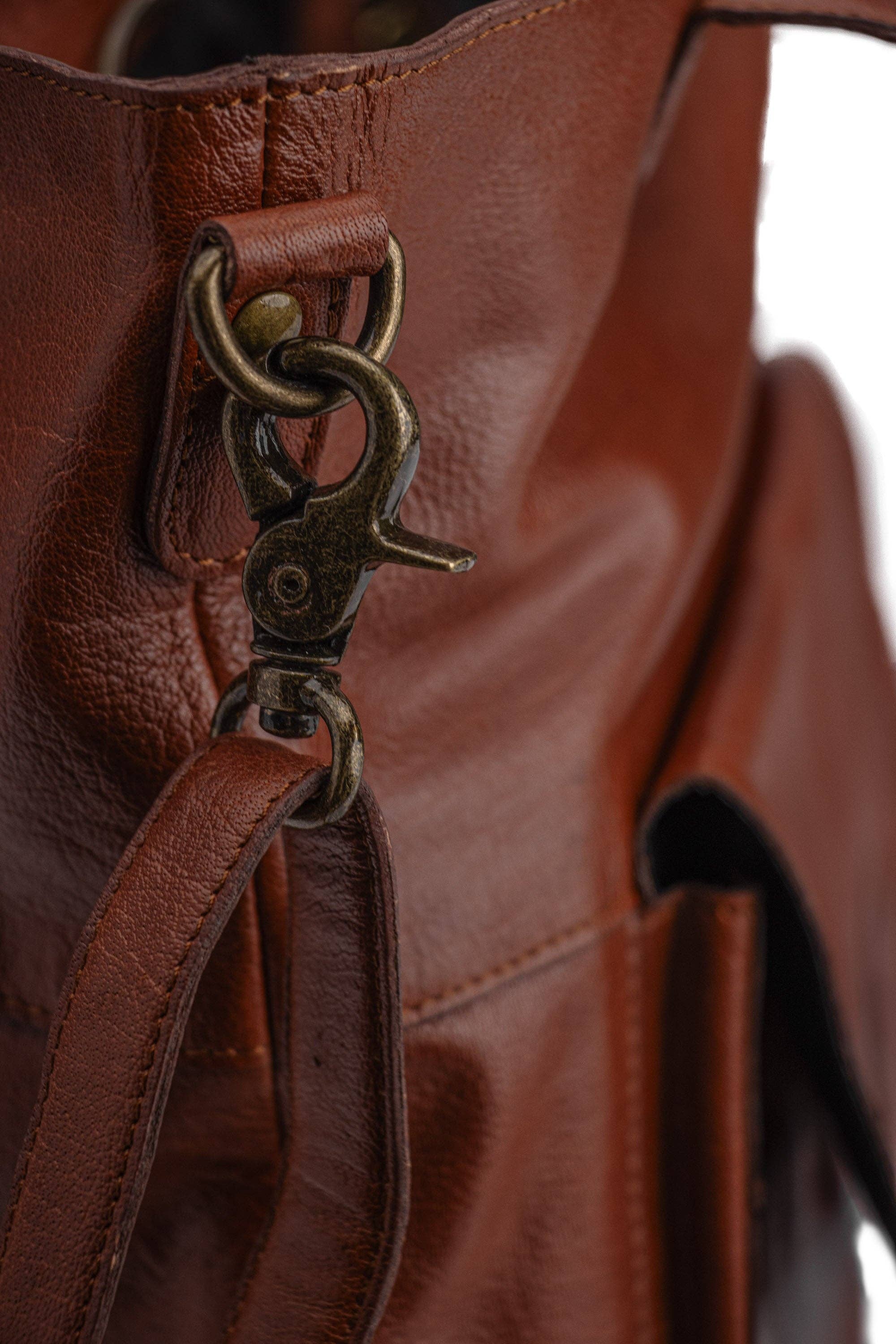 muud Arendal - Leather Knitting Project Bag