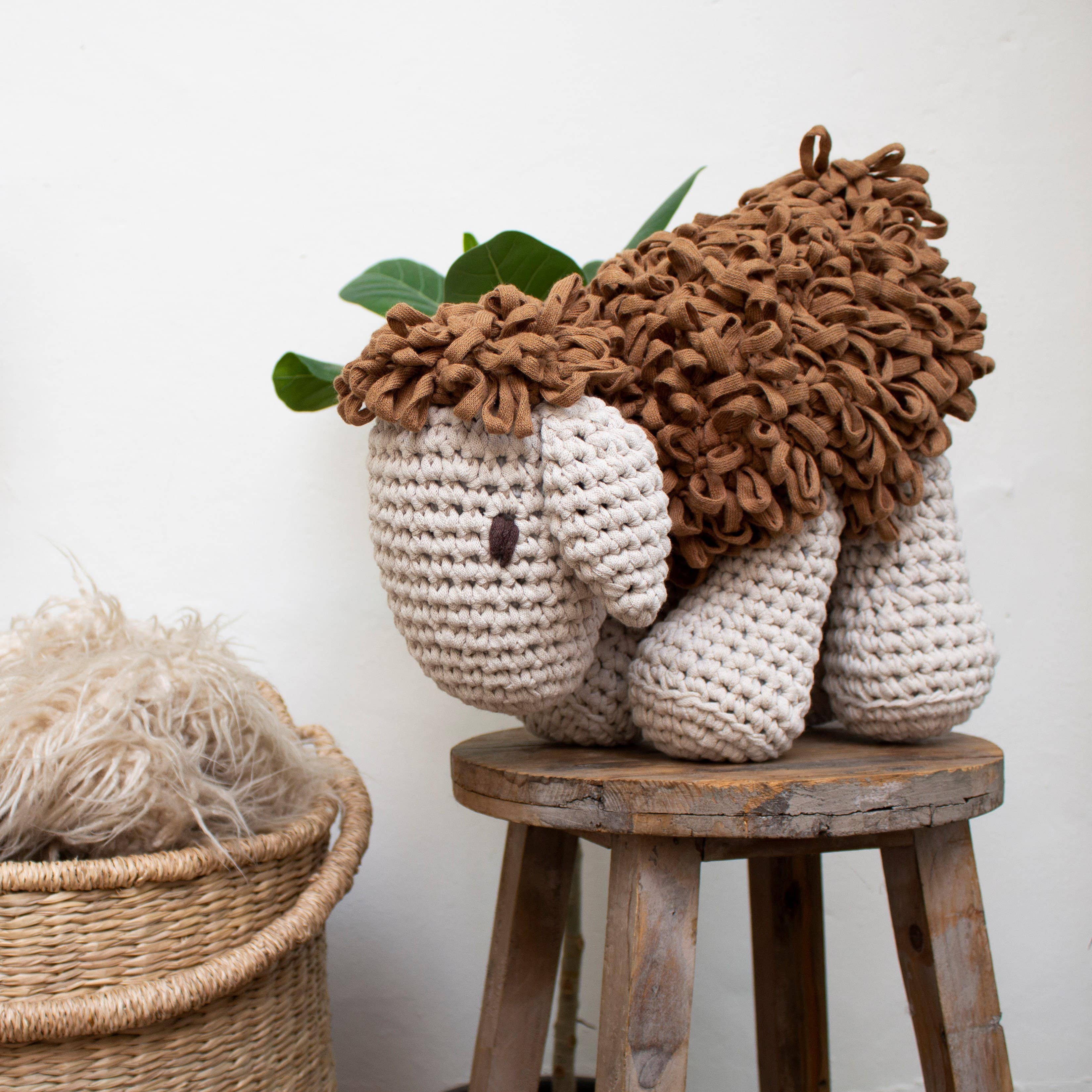 Robby le mouton Hoooked - Grand kit de crochet