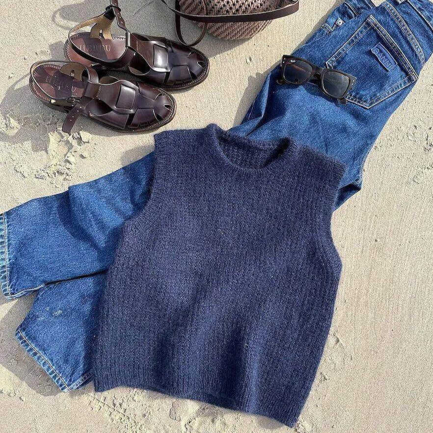 Pull sans manches PetiteKnit Friday - Modèle de tricot