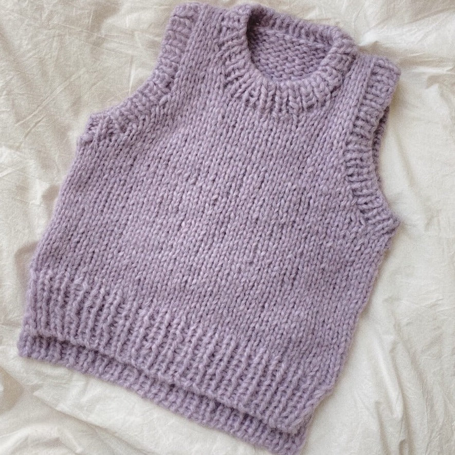 PetiteKnit Holiday Slipover Junior - Knitting Pattern