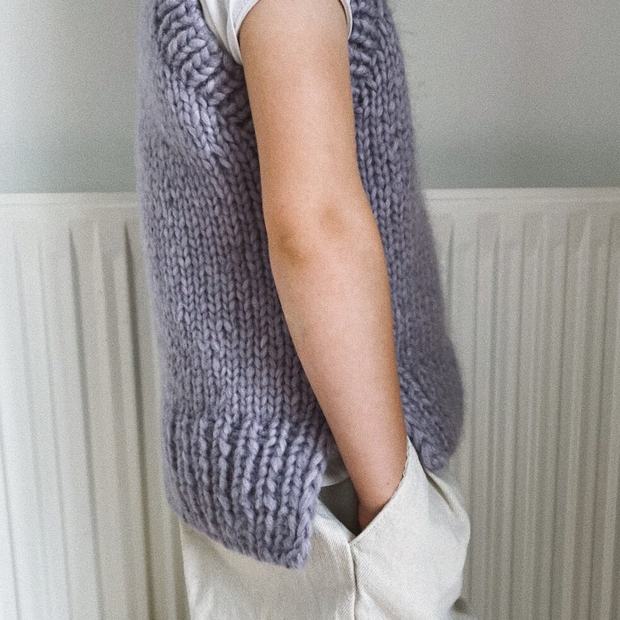 PetiteKnit Holiday Slipover Junior - Knitting Pattern